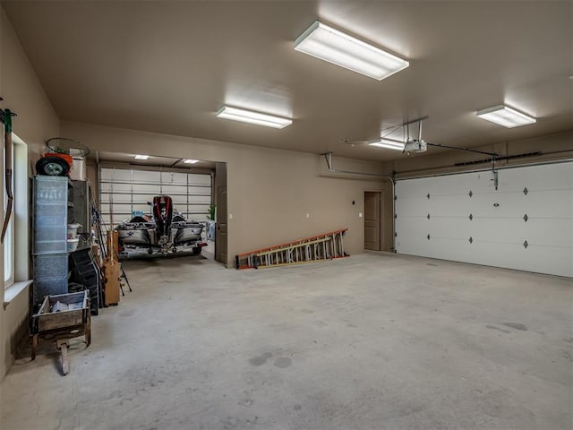 2010 Shady Cv, Sulphur, OK 73086 - garage featuring a garage door opener