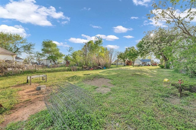 319 S Main St, Pocasset, OK 73079 - view of yard