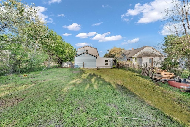 319 S Main St, Pocasset, OK 73079 - view of yard