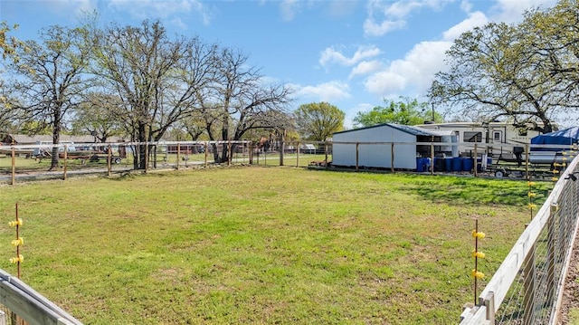 130 Quail Dr, Healdton, OK 73438 - view of yard featuring fence