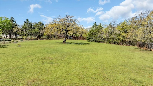 130 Quail Dr, Healdton, OK 73438 - view of yard with fence