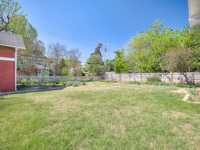 3216 NW 19th St, Oklahoma City, OK 73107 - view of yard