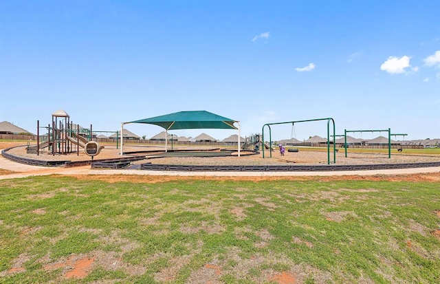1105 NW 3rd St, Newcastle, OK 73065 - community play area with a lawn