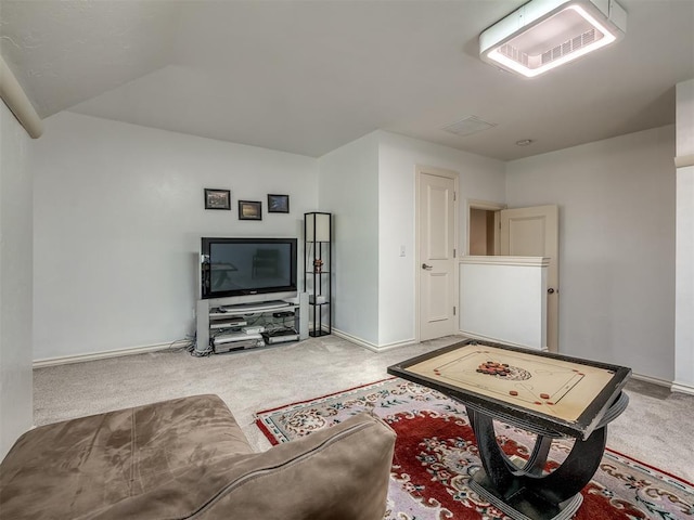 8016 NW 124th St, Oklahoma City, OK 73142 - living room with carpet flooring and baseboards