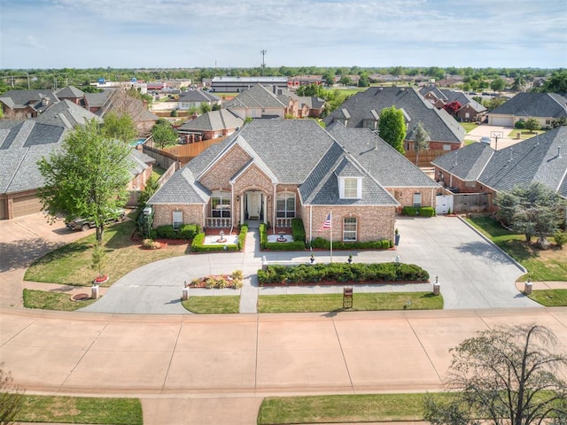 8016 NW 124th St, Oklahoma City, OK 73142 - aerial view of residential area