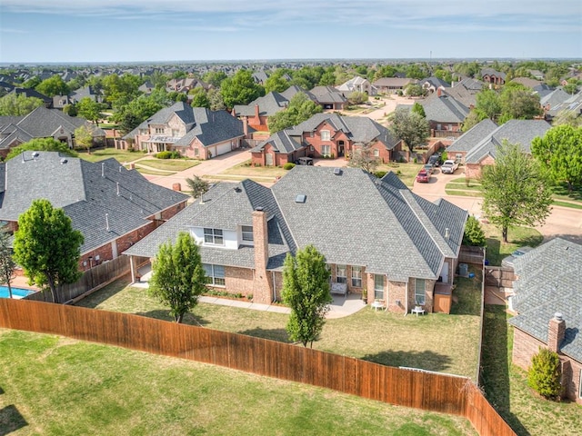 8016 NW 124th St, Oklahoma City, OK 73142 - aerial view of residential area