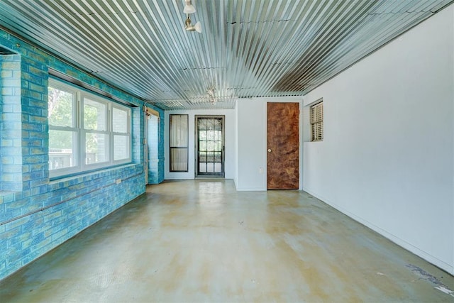 6205 S Choctaw Rd, Choctaw, OK 73020 - interior space with concrete flooring