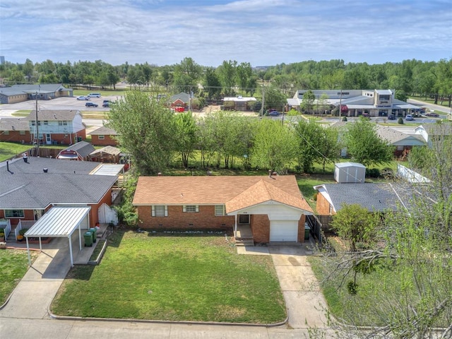 320 Willow Pl, Yukon, OK 73099 - drone / aerial view