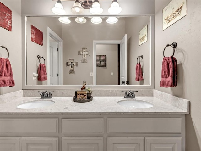 13401 Grapevine Trl, Oklahoma City, OK 73170 - full bathroom with double vanity