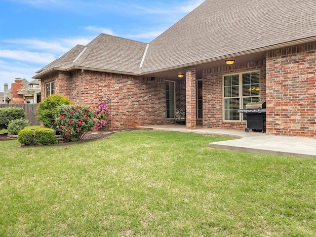 13401 Grapevine Trl, Oklahoma City, OK 73170 - view of yard featuring a patio area