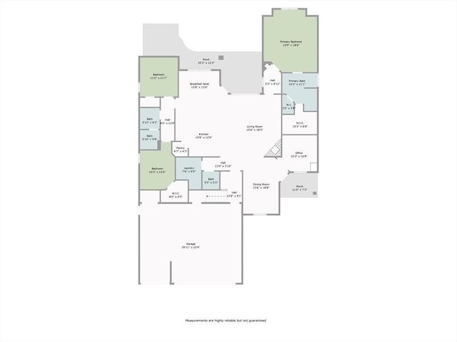 13401 Grapevine Trl, Oklahoma City, OK 73170 - floor plan / room layout