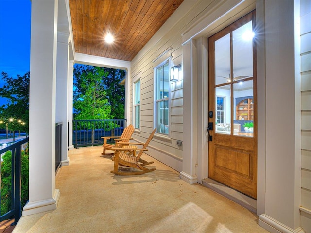 18443 Boardwalk Xing, Norman, OK 73072 - exterior space with covered porch