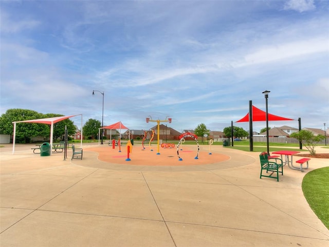 view of communal playground