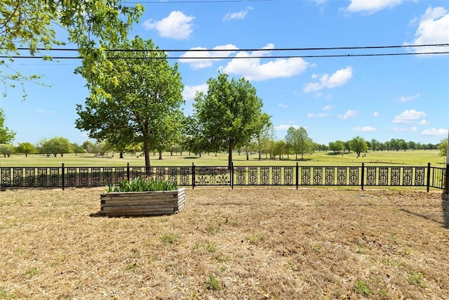 6608 S Villa Ave, Oklahoma City, OK 73159 - view of yard with fence