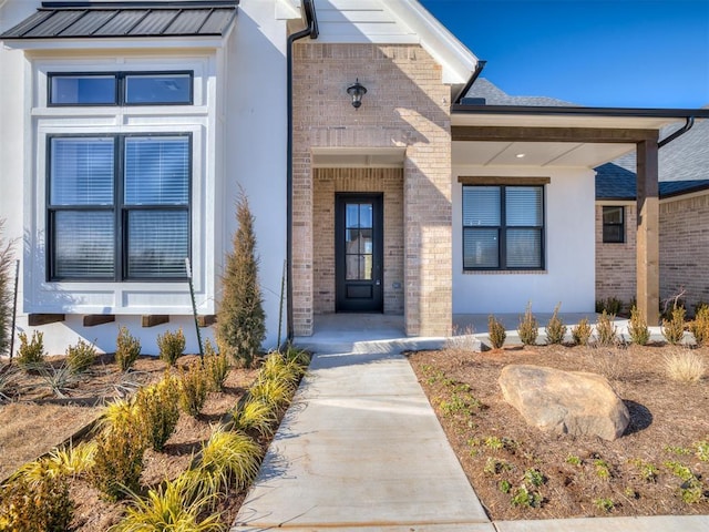 1529 Pedras Pl, Newcastle, OK 73065 - property entrance featuring brick siding and a porch