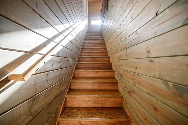 66 Morning Pines Trl, Broken Bow, OK 74728 - stairs with wood walls