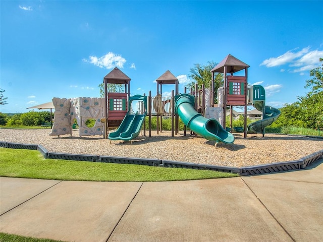 view of communal playground