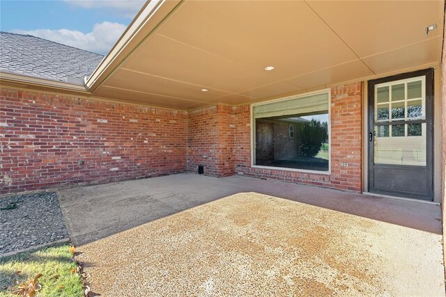 12600 Green Valley Dr, Oklahoma City, OK 73120 - view of patio