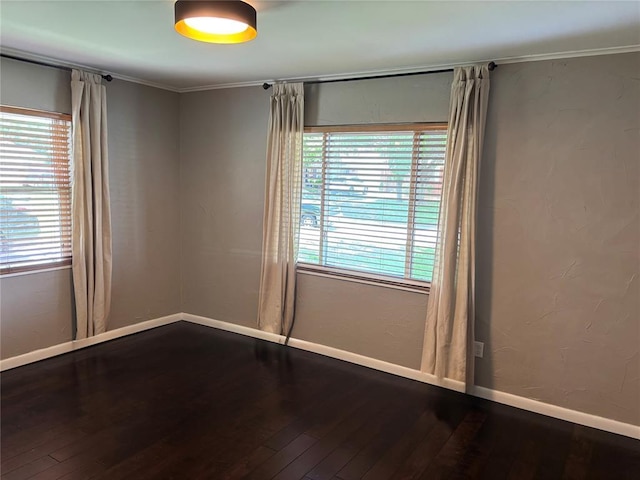 2813 Clermont Pl, Oklahoma City, OK 73116 - empty room with wood finished floors and baseboards