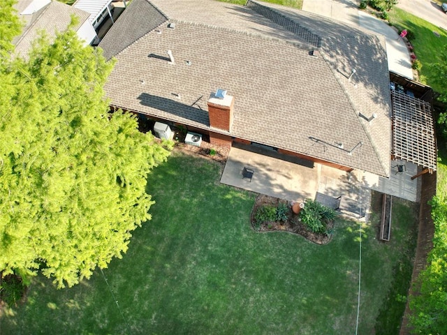 2813 Clermont Pl, Oklahoma City, OK 73116 - aerial view of property and surrounding area