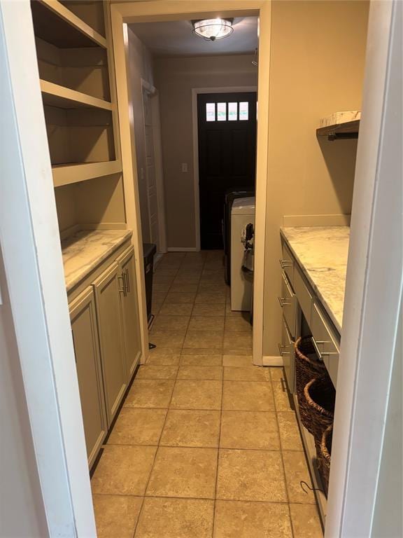 2813 Clermont Pl, Oklahoma City, OK 73116 - clothes washing area with washer / clothes dryer