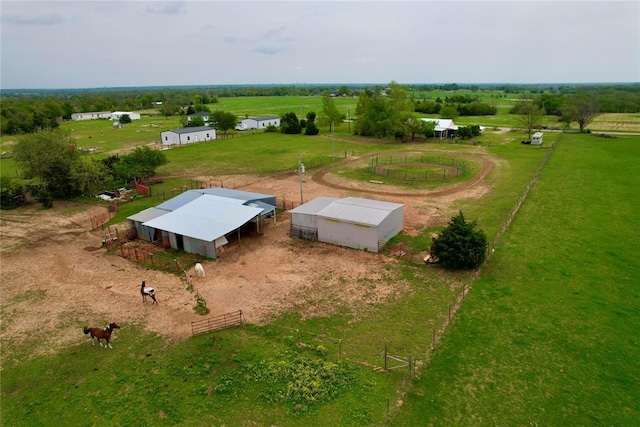 19206 Coker Rd, Shawnee, OK 74801 - bird's eye view featuring a rural view