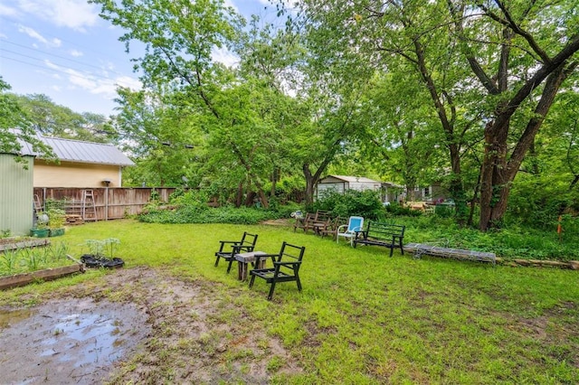 view of yard