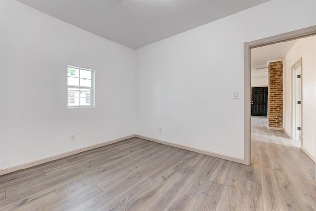 1608 NE 21st St, Oklahoma City, OK 73111 - unfurnished room with light wood-type flooring and baseboards