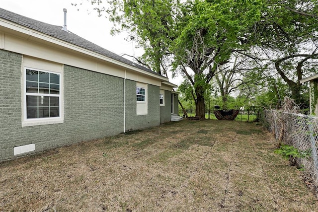 1608 NE 21st St, Oklahoma City, OK 73111 - view of yard featuring a fenced backyard
