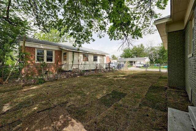 1608 NE 21st St, Oklahoma City, OK 73111 - view of yard with fence