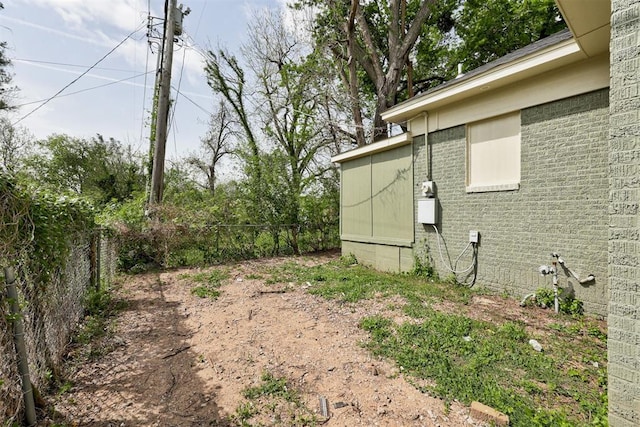 1608 NE 21st St, Oklahoma City, OK 73111 - view of yard with fence