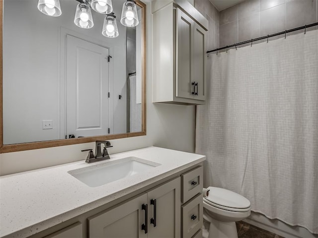 9401 Autumn Park Ln, Oklahoma City, OK 73151 - bathroom with vanity and toilet