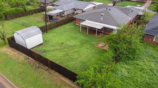 1312 N Nail Pkwy, Moore, OK 73160 - aerial view of property and surrounding area