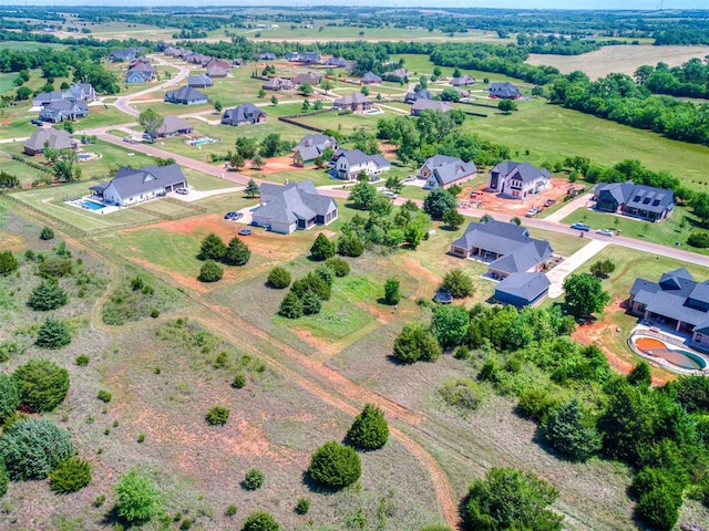 3345 Red Ridge Dr, Blanchard, OK 73010 - aerial perspective of suburban area
