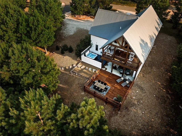 aerial view