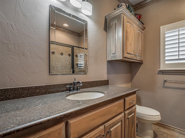 12304 N St Lukes Ln, Oklahoma City, OK 73142 - bathroom featuring toilet and vanity