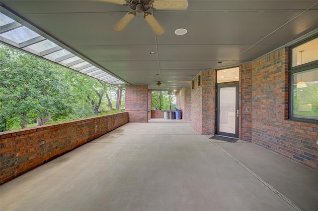 508 Manor Hill Ct, Norman, OK 73072 - view of patio with a ceiling fan