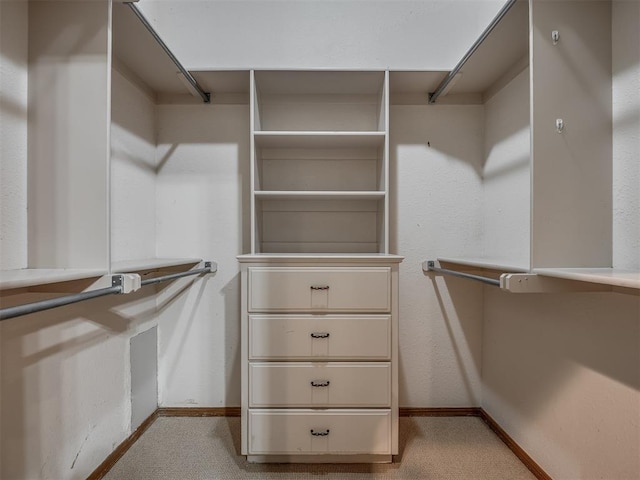 10711 Crystal Creek Dr, Mustang, OK 73064 - spacious closet with light colored carpet