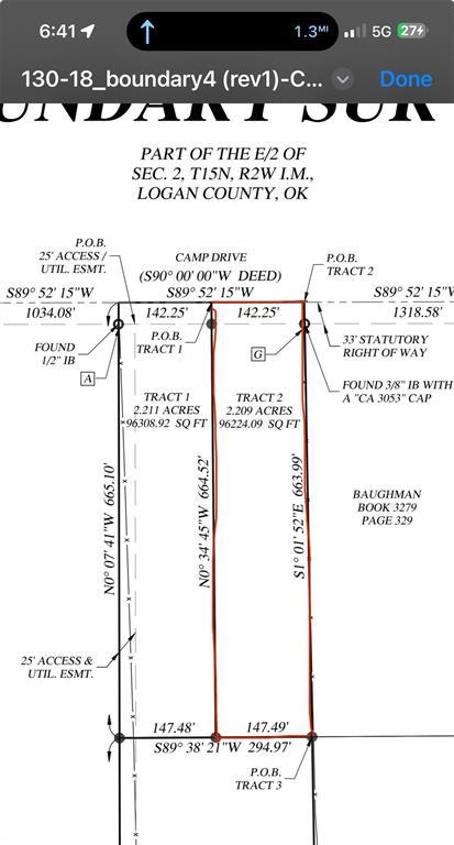 3945 E Camp Dr Lot 2, Guthrie, OK 73044