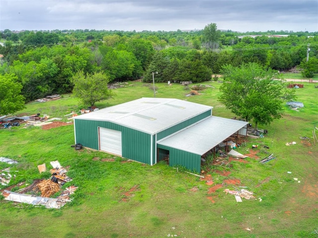 4124 E Horseshoe Ln, Moore, OK 73160 - bird's eye view