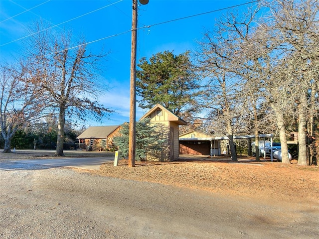 20498 SE 15th St, Harrah, OK 73045 - view of front of home with a carport