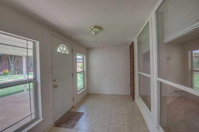 1117 Blue Ridge Dr, Edmond, OK 73003 - entryway featuring light tile patterned floors
