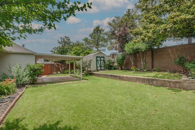 1117 Blue Ridge Dr, Edmond, OK 73003 - view of yard featuring a patio