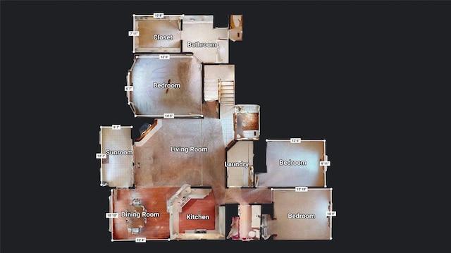 1117 Blue Ridge Dr, Edmond, OK 73003 - property floor plan