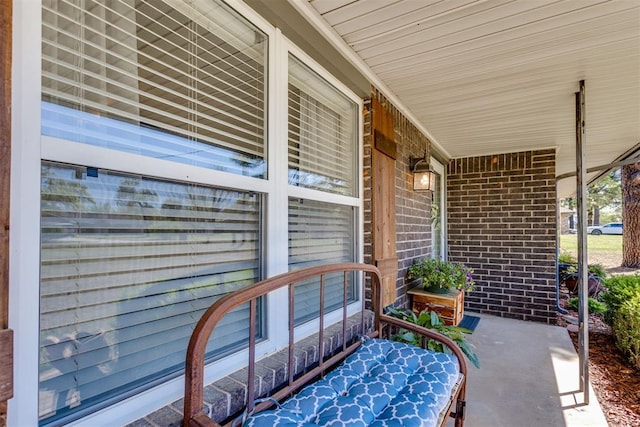 view of patio / terrace featuring a porch