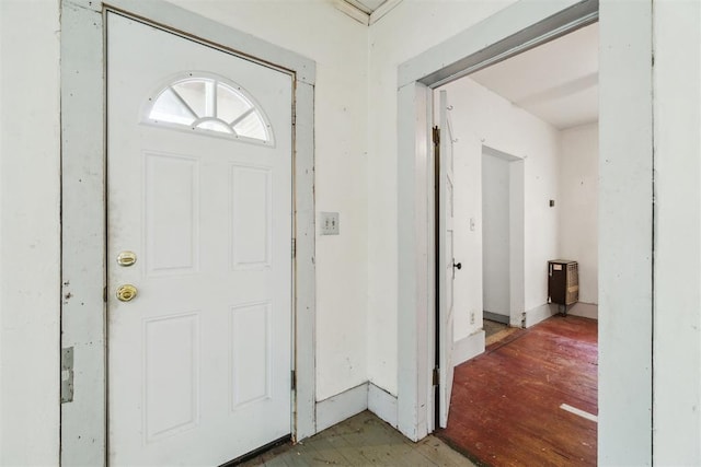 912 Classen Blvd, Norman, OK 73071 - entrance foyer with wood finished floors