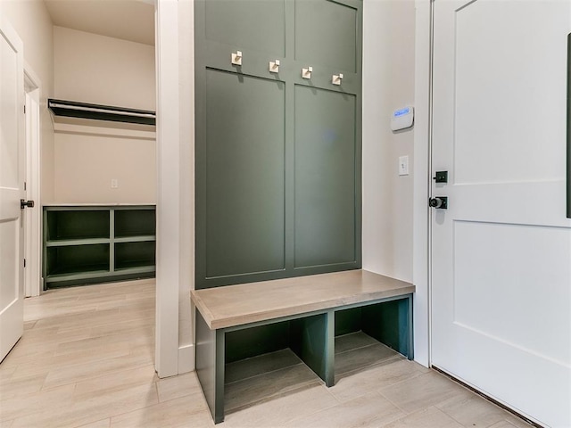 1715 Zayden Ln, Norman, OK 73072 - mudroom with light wood finished floors