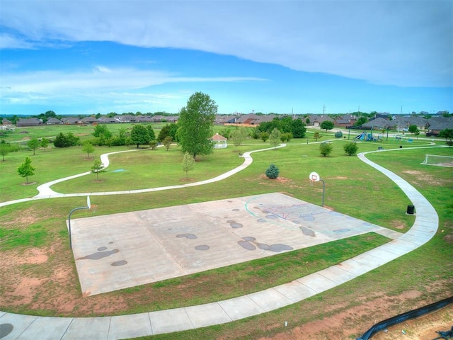 1715 Zayden Ln, Norman, OK 73072 - bird's eye view featuring a residential view