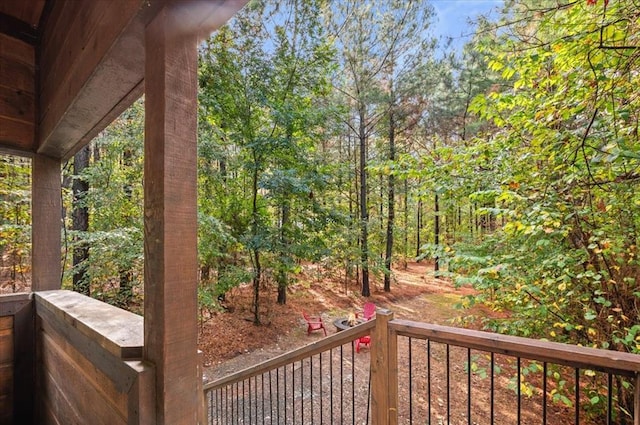 88 Bent Pine Trl, Broken Bow, OK 74728 - view of wooden terrace