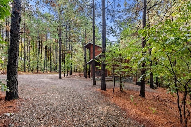 88 Bent Pine Trl, Broken Bow, OK 74728 - view of yard featuring a forest view